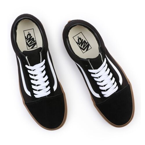 Zapatillas Negras Vans GUMSOLE OLD SKOOL Black 42