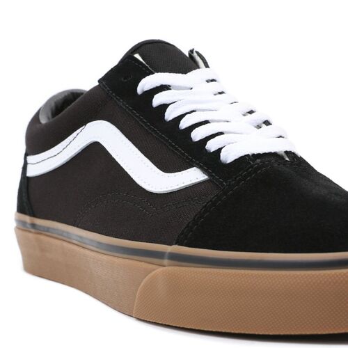 Zapatillas Negras Vans GUMSOLE OLD SKOOL Black 42