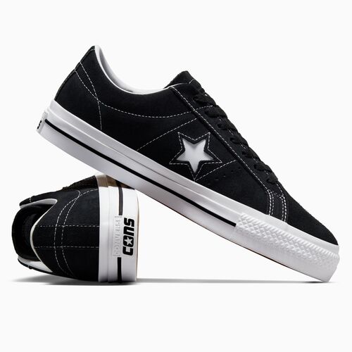 Zapatillas Negras Converse  CONS One Star Pro Suede 44