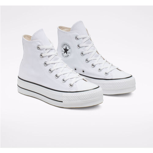 Zapatillas Converse Plataforma Chuck Taylor All Star Plataforma bota Blanca Clasicas y elegantes Estilo Retro Urbano goon