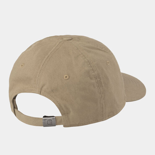 Gorra Carhartt Beige Madison Logo Cap Leather Black TU