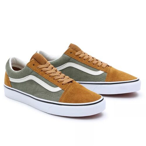 Zapatillas Vans Ols Skool Verde - Marrón 42