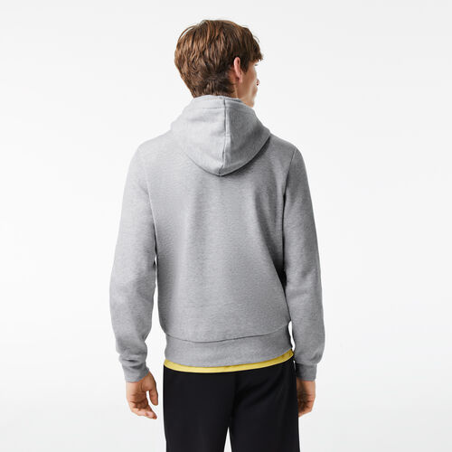 Sudadera Gris Lacoste con capucha Jogger Vigoré S