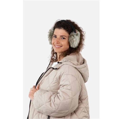 Orejeras de piel sintética Barts Fur Earmuffs Marrón Brezo 