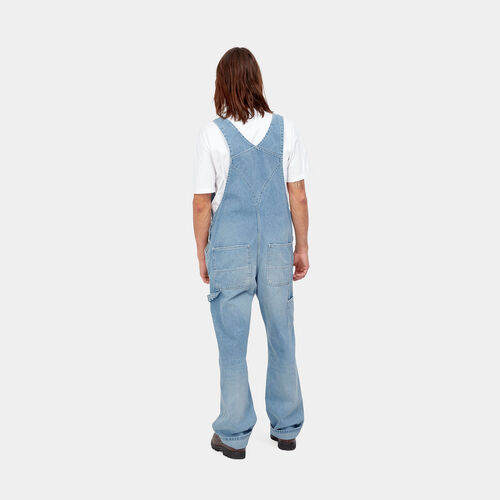 Peto Vaquero Carhartt Bib Overall Blue Light True Washed W30L30