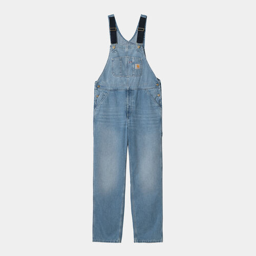 Peto Vaquero Carhartt Bib Overall Blue Light True Washed W30L30