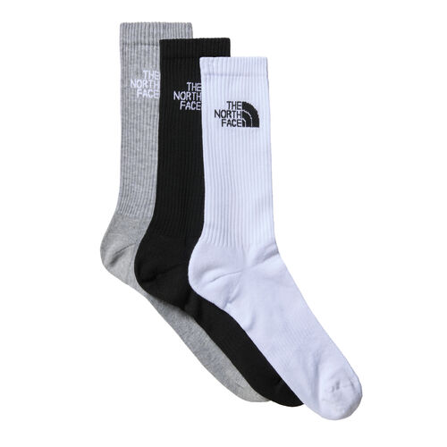 Calcetines The North Face Blanco, Negro y Gris XS