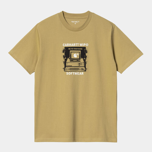 Camiseta Khaki Carhartt Fixed Bugs Agate L