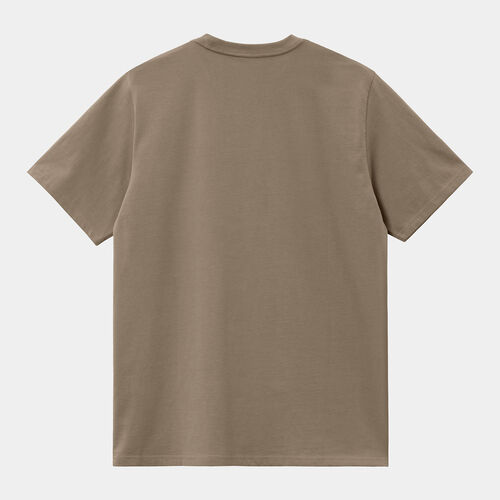 Camiseta Marrón Carhartt Script T-Shirt Branch/Rattan S