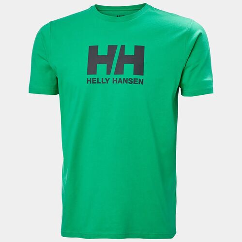 Camiseta Verde Helly Hansen Logo Bright Green S