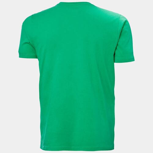 Camiseta Verde Helly Hansen Logo Bright Green S