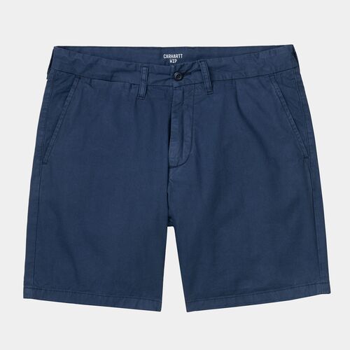 Bermuda Azul Carhartt John Short Blue Garment 30