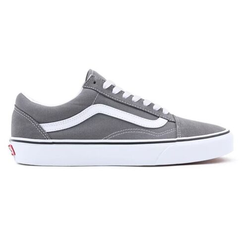 Zapatillas Vans Grises Old Skool Pewter-Truwhite 37