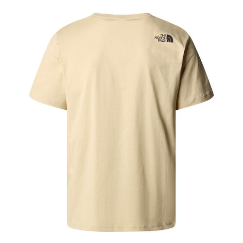 Camiseta Beige The North Face Fine Tee Easy Gravel S