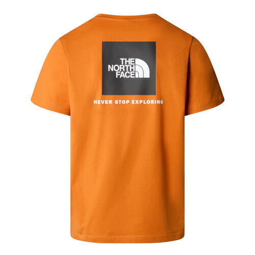 Camiseta Naranja The North Face Redbox Desert Rust M