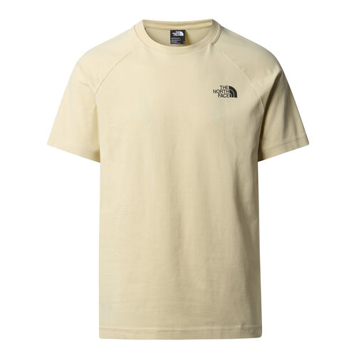 Camiseta Beige The North Face Red box Gravel  M