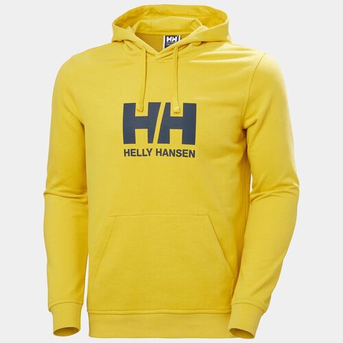 Sudadera Amarilla Helly Hansen con Capucha Logo Gold Rush  S