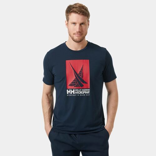 Camiseta Azul Marino Helly Hansen Race Sailing Navy M