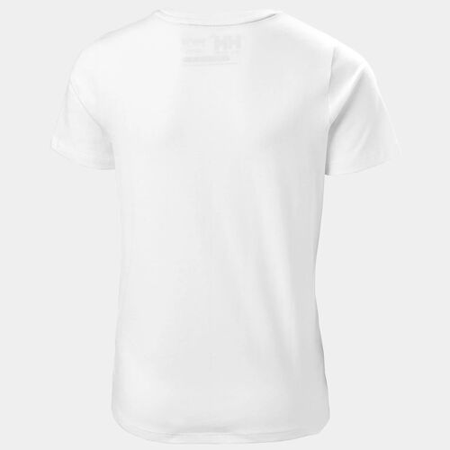 Camiseta Blanca Helly Hansen Juvenil Logo White 128CM/8