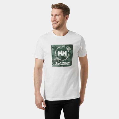 Camiseta Blanca Helly Hansen Core Graphic White L