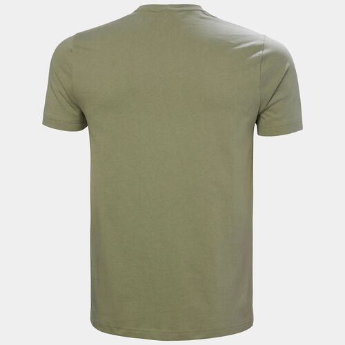 Camiseta Verde Helly Hansen Core Graphic Lav Green M