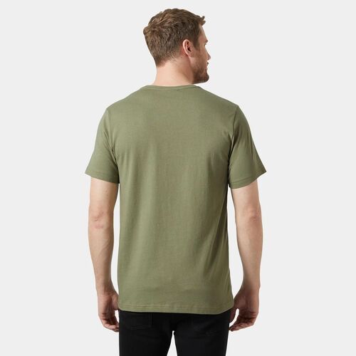 Camiseta Verde Helly Hansen Core Graphic Lav Green M