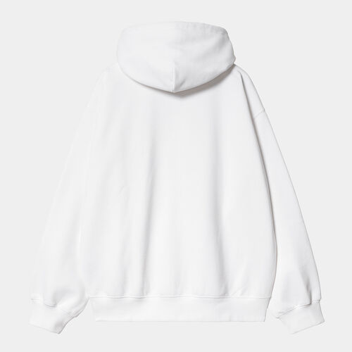 Sudadera Blanca Carhartt Hooded Drip Sweat White S