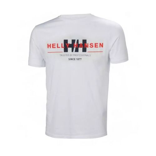 Camsieta Blanca Helly Hansen Core Graphic White M