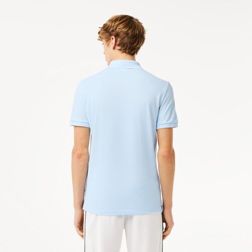 Polo Azul Claro Lacoste L.12.12 Slim Fit en Petit Piqué S