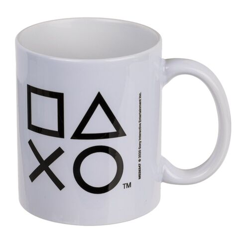 Taza Blanca Play Station Out Of The Blue