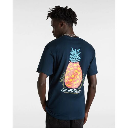 Camiseta Azul Vans Pineapple Skull M