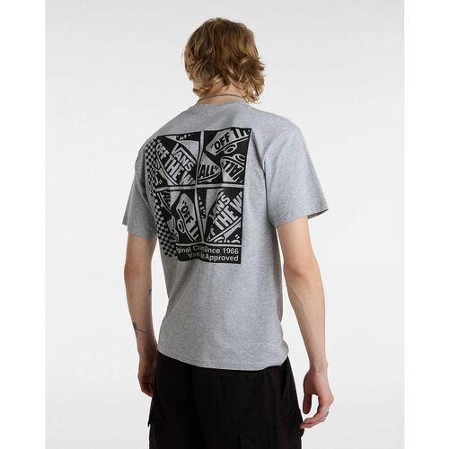 Camiseta Gris Vans Tech Box M