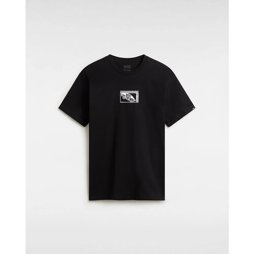 Camiseta Negra Vans Tech Box M