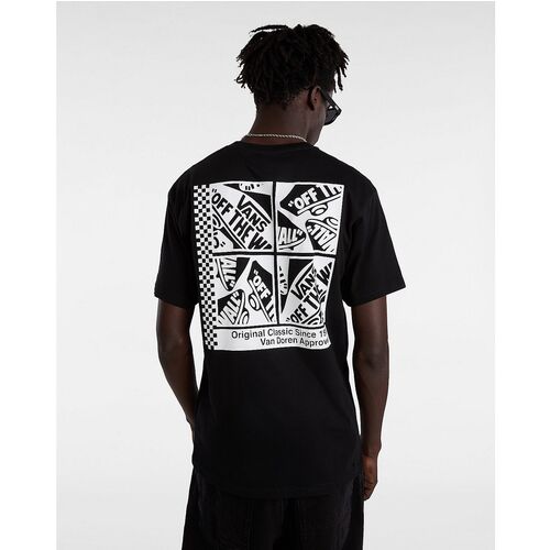 Camiseta Negra Vans Tech Box M