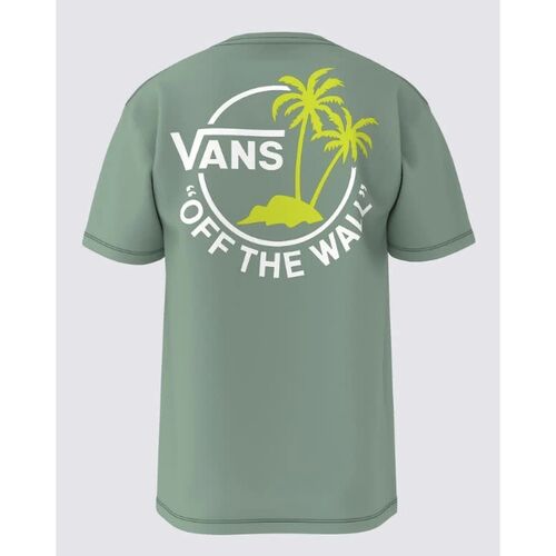 Camiseta Verde Vans Classic Mini Dual Palm S