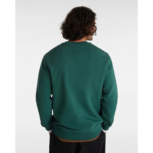 Sudadera Verde Vans Polar De Cuello Redondo Core Basic M