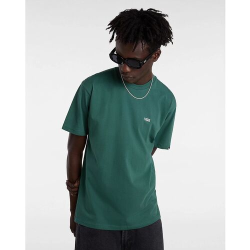 Camiseta Verde Vans Left Chest Logo M