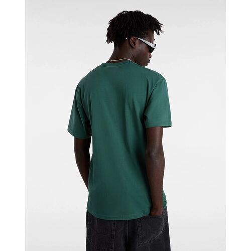 Camiseta Verde Vans Left Chest Logo M