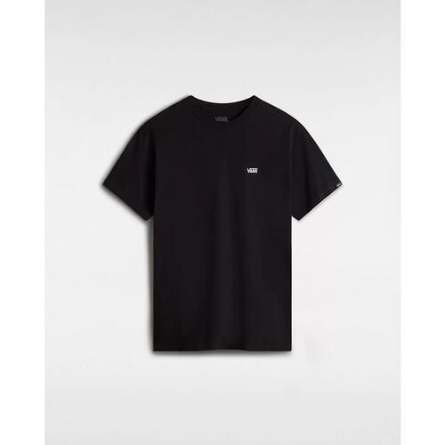 Camiseta Negra Vans Left Chest Logo S