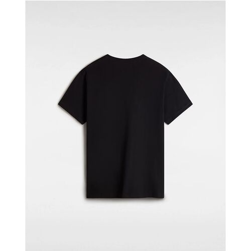 Camiseta Negra Vans Left Chest Logo S