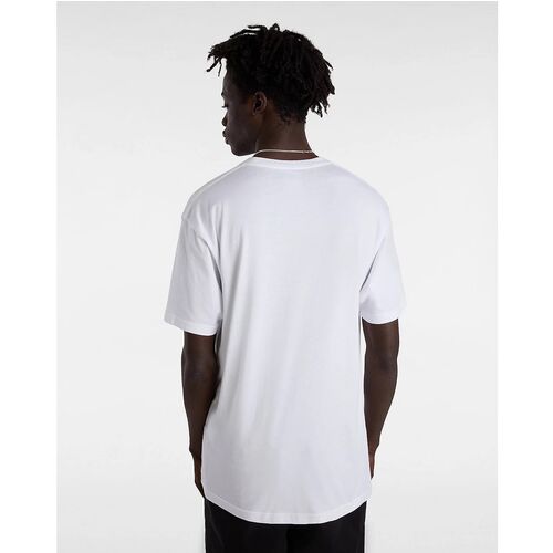 Camiseta Blanca Vans Left Chest Logo L