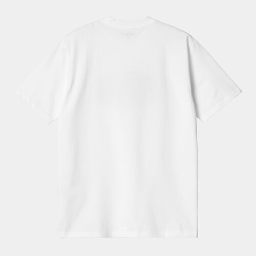 Camiseta Blanca Carhartt S/S Press Script T-Shirt M