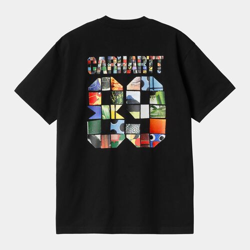 Camiseta Negra Carhartt S/S Machine 89 T-Shirt XS