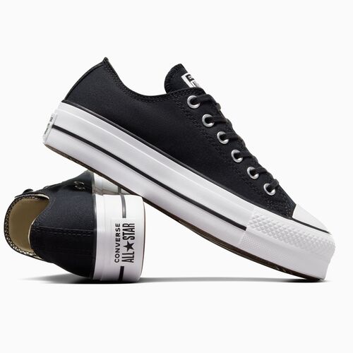 Zapatillas Negras Converse Chuck Taylor All Star Platform Canvas 43