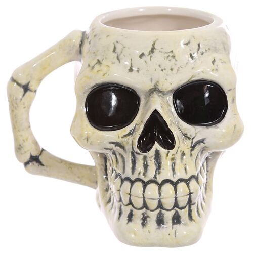 Taza con forma de Calavera Antigua Puckator 