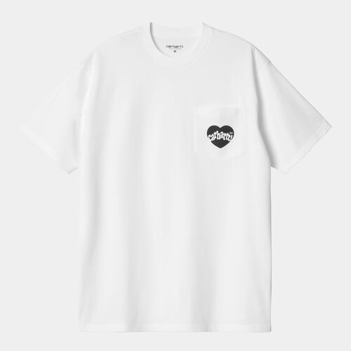 Camiseta Blanca Carhartt Amour Pocke White XS