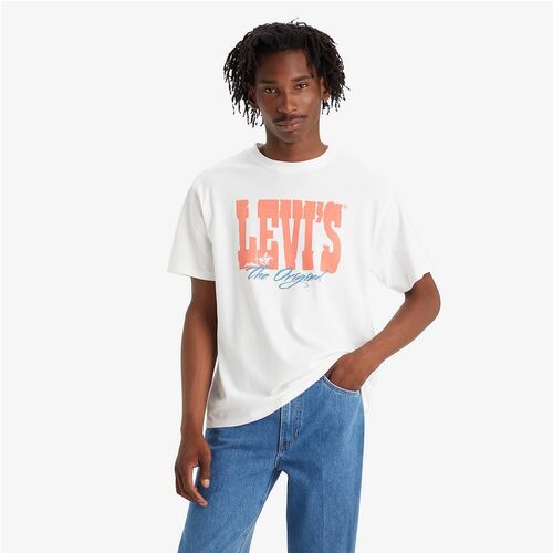 Camiseta Blanca Levis Vintage Fit S