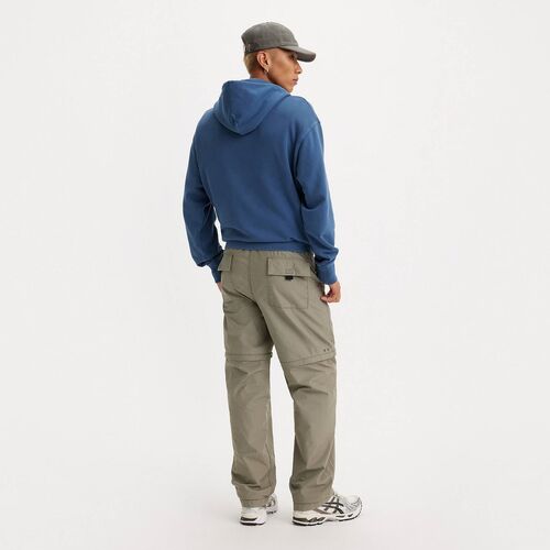 Pantalones Grises Levis Utility Zip-off Smokey Olive S