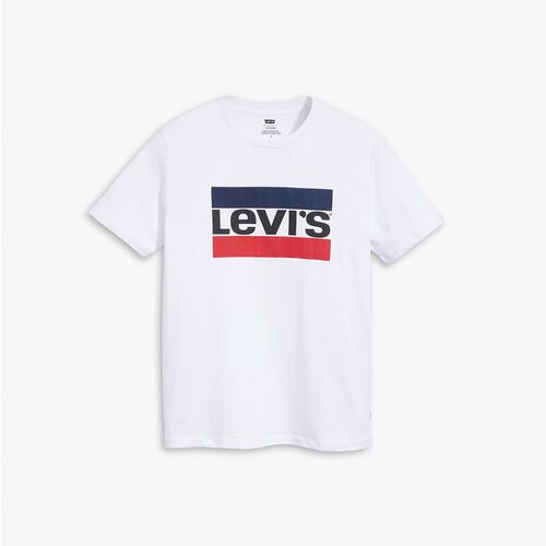 Camiseta Blanca Levis Sportswear Logo Graphic M