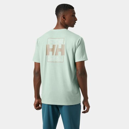 		Camiseta Verde Helly Hansen Skog Graphic Green Mist XL